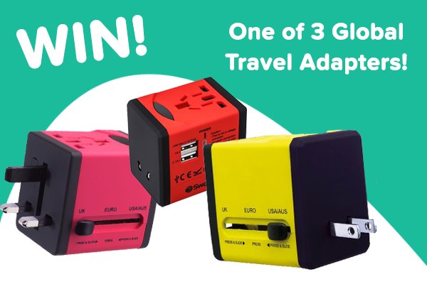WELCOME TO THE FIRST #GIVEAWAY OF 2018!

We have 3 Swordfish VariPlug Dual USB Travel Adapters (that's a mouthful) up for grabs. 

RT + follow to enter! Ends 5/1/18. UK only! #competitiontime #win