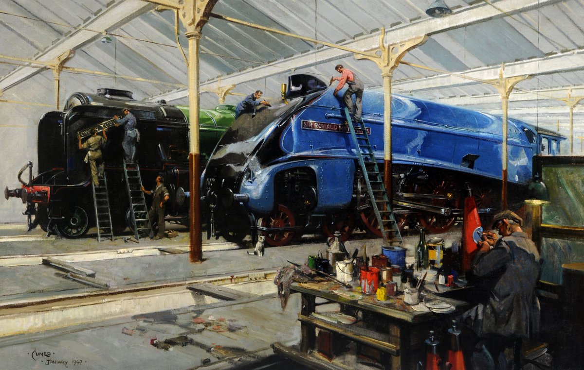 sciencemuseum's tweet image. Today we're excited to open #PaintingPower: The Art of Terence Cuneo 🚂🖼️ 

This free exhibition at @UniOfHull celebrates the world’s greatest railway artist. Part of @2017Hull, the exhibition runs until 15 April 2018 #Hull2017

hull2017.co.uk/whatson/events…