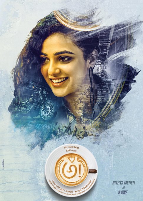 Fathimasherin18's tweet photo. #AweFirstLook Each Posters Have Got An Exciting And Thrilling Story !!  #AWEsome Ladies😍😍😍❤❤ @MenenNithya #NithyaMenen @YoursEesha @ReginaCassandra #AWE February2018 release @NameisNani First Production @walpostercinema https://t.co/MiOvWvQ7V7