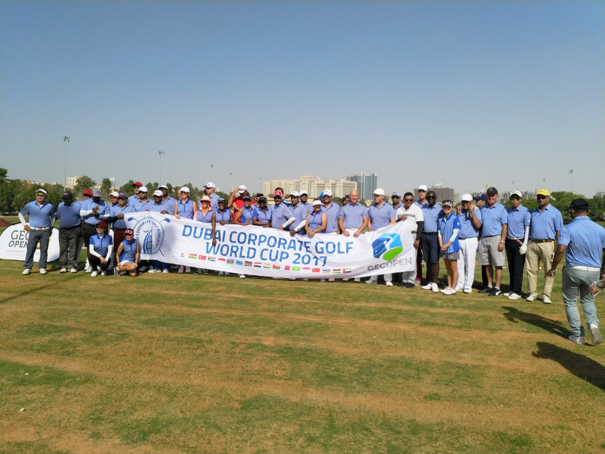 EC_MEA's tweet photo. Glimpses from #GECOpen #worldfinal # Dubai #corporategolfworldcup @JumeirahGolfEst https://t.co/OZ7NfZoScg