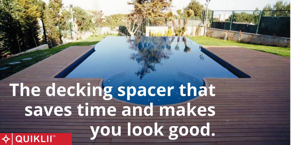 QUIKLII_UK's tweet photo. Awesome decking ideas......   #Quiklii   The decking spacer that saves time and makes you look good.  https://t.co/O6RLskEZ7f https://t.co/2QmfuB5O56