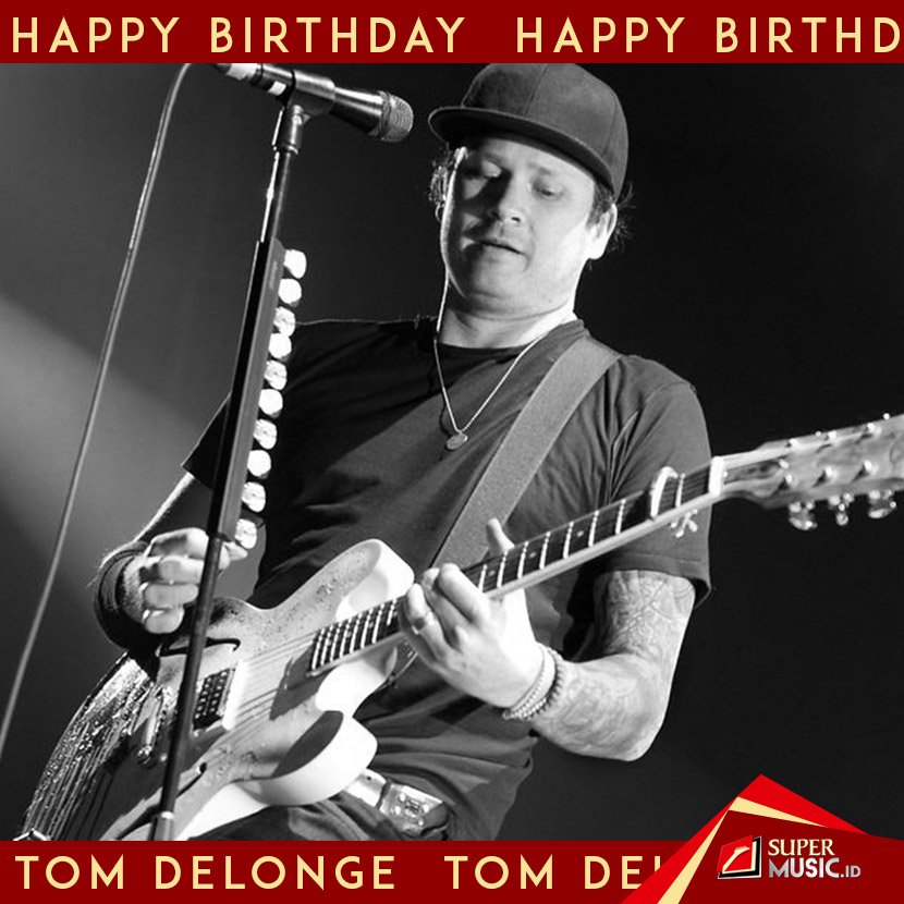 1975: Happy Birthday Tom Delonge! Frontman hari ini berusia 42 tahun 