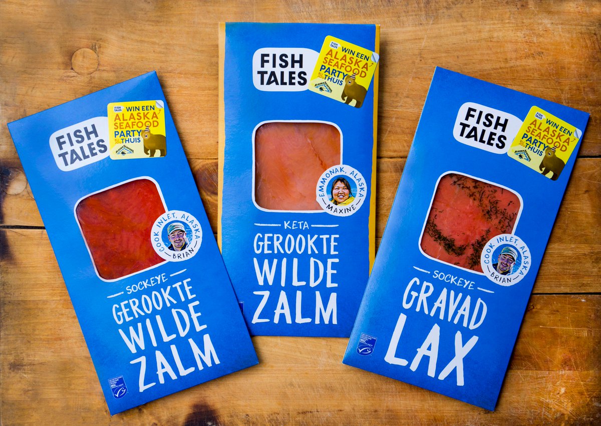 Onze zalm komt wél uit het wild. Niet gekweekt dus, maar puur natuur. Na de duurzame vangst in de wateren rondom Alaska wordt de vis zonder poespas gerookt. Check nú het gele actieboekje op de verpakking en maak kans op een geweldige Alaska Seafood Party: bit.ly/2nWjYRF