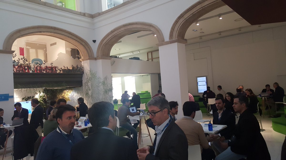 J21_CEO's tweet photo. #7IFbyMITef Intense Speed Dating at the @mitentforum Spain in @BBVAInnovation https://t.co/IIjHL7yYrl