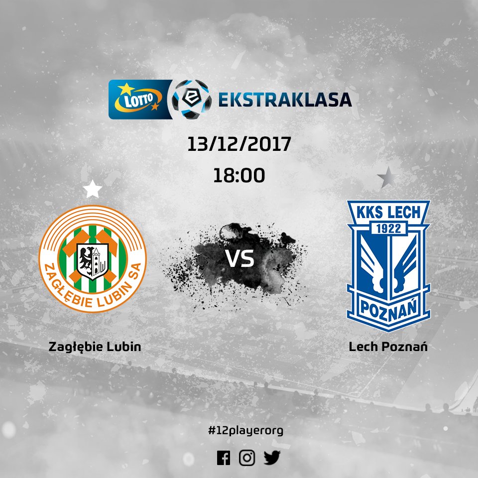 12PLAYERorg's tweet photo. W pięciu ostatnich spotkaniach rozegranych w Lubinie pomiędzy @ZaglebieLubin a @LechPoznan obie drużyny wygrały po dwa razy, a jeden mecz zakończył się remisem. Jak będzie dzisiaj ? #ZAGLPO #ekstraklasa https://t.co/7nJq0Czw9n
