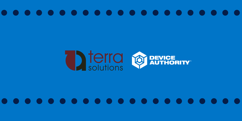 TalbotHarty's tweet photo. Latest News: Terra Solutions Partners with @DeviceAuthority in Industrial IoT https://t.co/JzySW3v1Ld https://t.co/LHOqHQeYBH