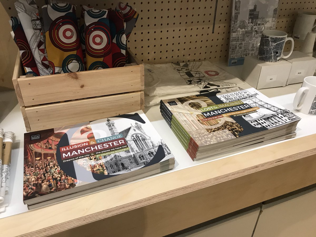 Your perfect Christmas gift for people who love the city. My two Mcr books about projects that we’ve lost and we dreamt up but never completed are now for sale in the very fine @rxTheatreShop in <a href="/rxtheatre/">Royal Exchange Theatre</a> @therivalsbar