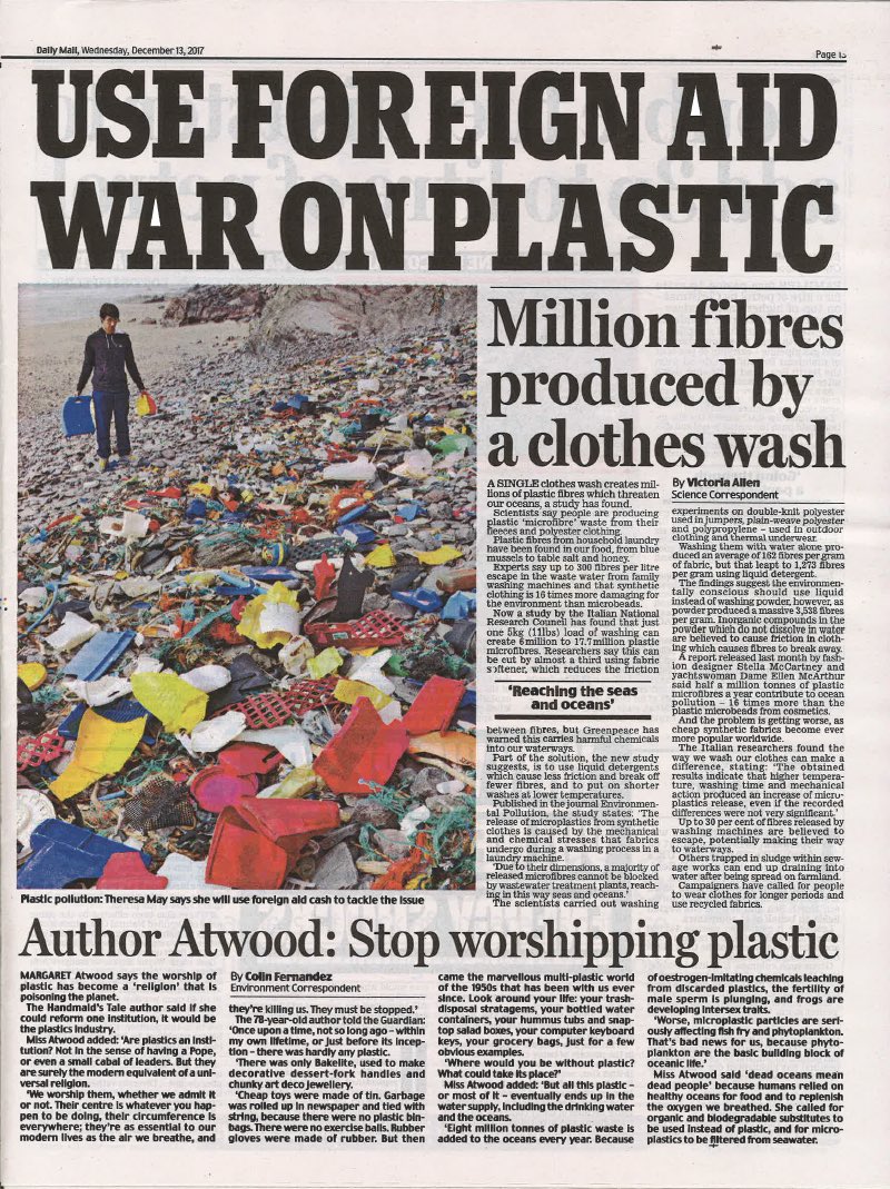 LewisPugh's tweet image. I’m thrilled that the British PM Theresa May has agreed to my recommendation and pledged to use foreign aid funds to tackle plastic pollution. It’s a global crisis and need to be tackled head on.