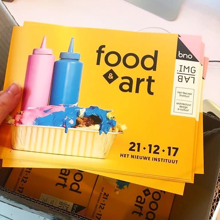 bnoimglab's tweet photo. We got our flyers! C U next Thursday the 21st @nieuweinstituut? ✨ #bno!#bnoimglab #food #art #foodart #hni #Rotterdam #talks #fb #twitter https://t.co/gZyVzBfl95 https://t.co/JlVah8blXx