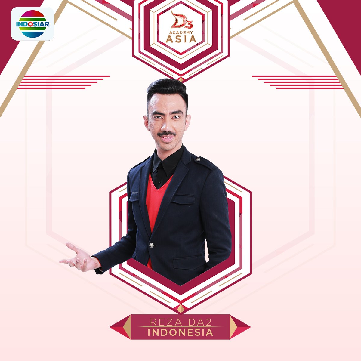 Ayo dukung Reza DA2 sebagai Finalis Pria Pilihan Sosial Media, dengan cara tweet #DAA3(spasi)NAMA sekarang!