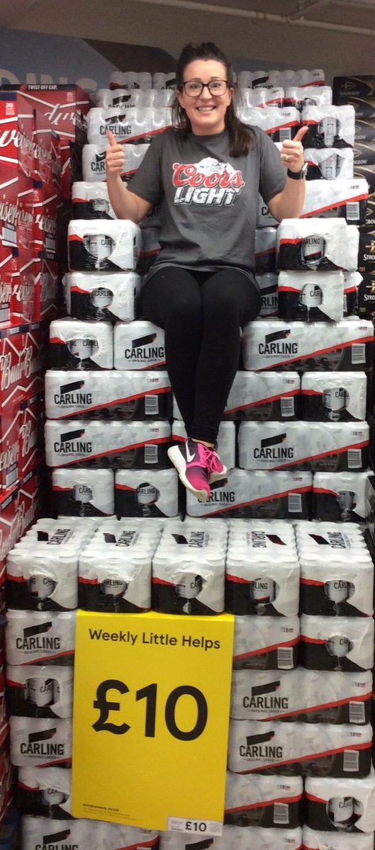 PowerforceMC30's tweet photo. Winter is coming! The game of Thrones is now on with Stef Inman finding her rightful place upon the Carling Throne! @Tesco Mansfield. #COPintoXmas @PowerforceMCNSM @PowerforceMCFM2 @JenniHillMolson @PowerforceMCAD @carling https://t.co/IYE4Byv4Jy