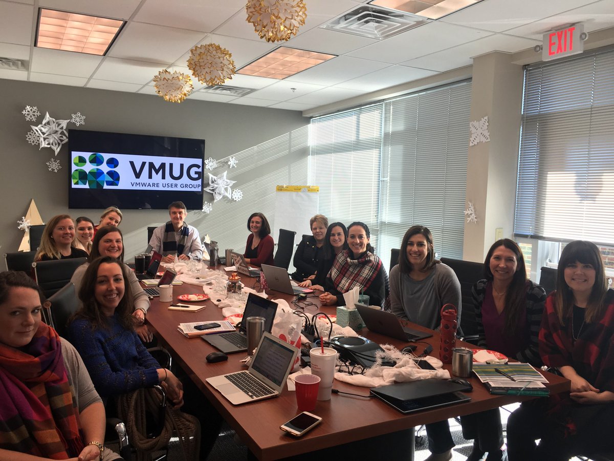 MyVMUG's tweet photo. #TeamVMUG is all cozy for this year's Winter Wonderland! #VMUGVirtual https://t.co/oS1HVXlJIf