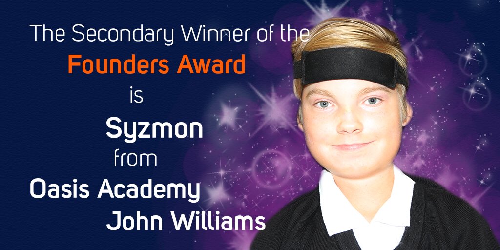 OasisAcademies's tweet image. Our final award winners are Syzmon from @OAJohnWilliams  and Gracie from @OasisNunsthorpe ! You both have won the highly esteemed Founders award for being such wonderful people #generationcelebration #ONSA17