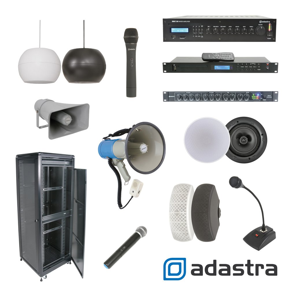 AVSLGroupLtd's tweet photo. #Adastra, founded in 1949, is an iconic name in commercial #publicaddress systems, offering everything from #rackmount #audiosource, #mixer and #amplifier equipment to #loudspeakers for indoor and outdoor use:
https://t.co/VTqsmoTC5n
#AVSL #AVSLGroup #commercialsound #PAsystem https://t.co/bVhI4kvhc9