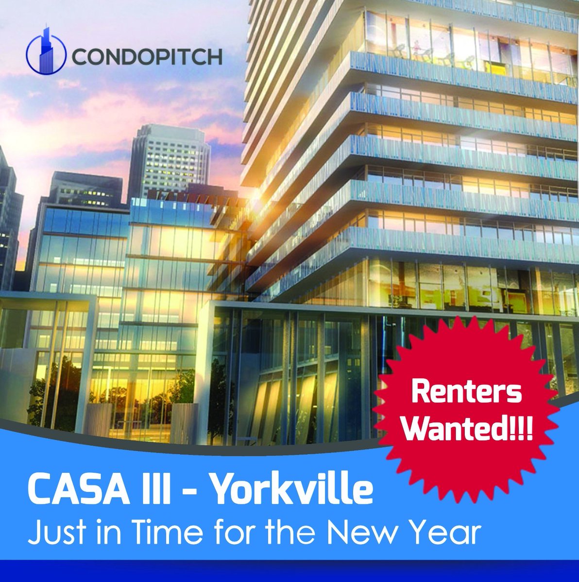 Condopitch's tweet image. Yorkville- 50 Charles Street East.  
5 x 2 bedroom units for lease. 
High and mid floors to choose from.
Viewings available December 21.  
Call soon they Won't last long.  
Contact: Mark Souvalian (647)961-0297.