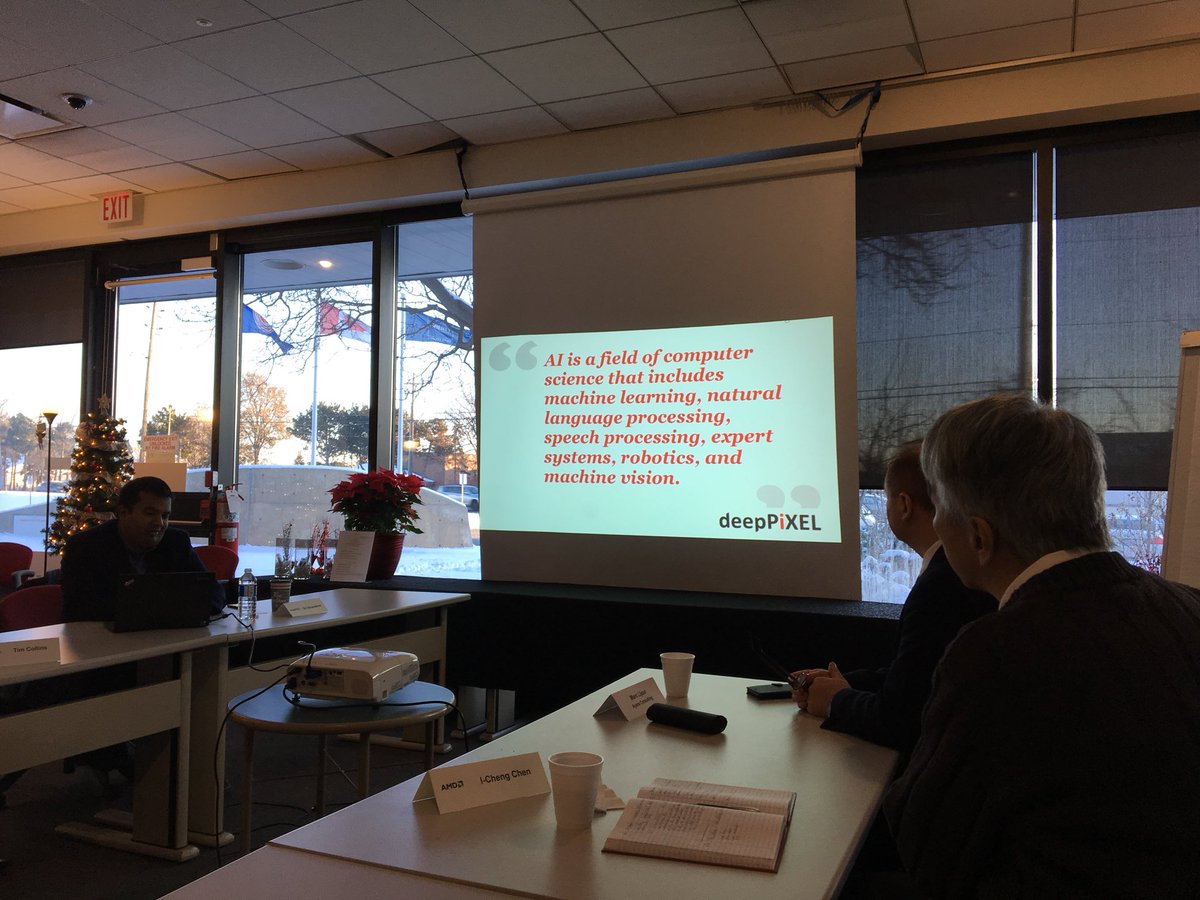 RyanTCX's tweet image. .@TechConnex Tech Trends Peer Group with Giri from .@DeepPIXEL_AI Mind Blowing Information within the first 30 seconds... Over 200 AI Start Ups in .@cityoftoronto