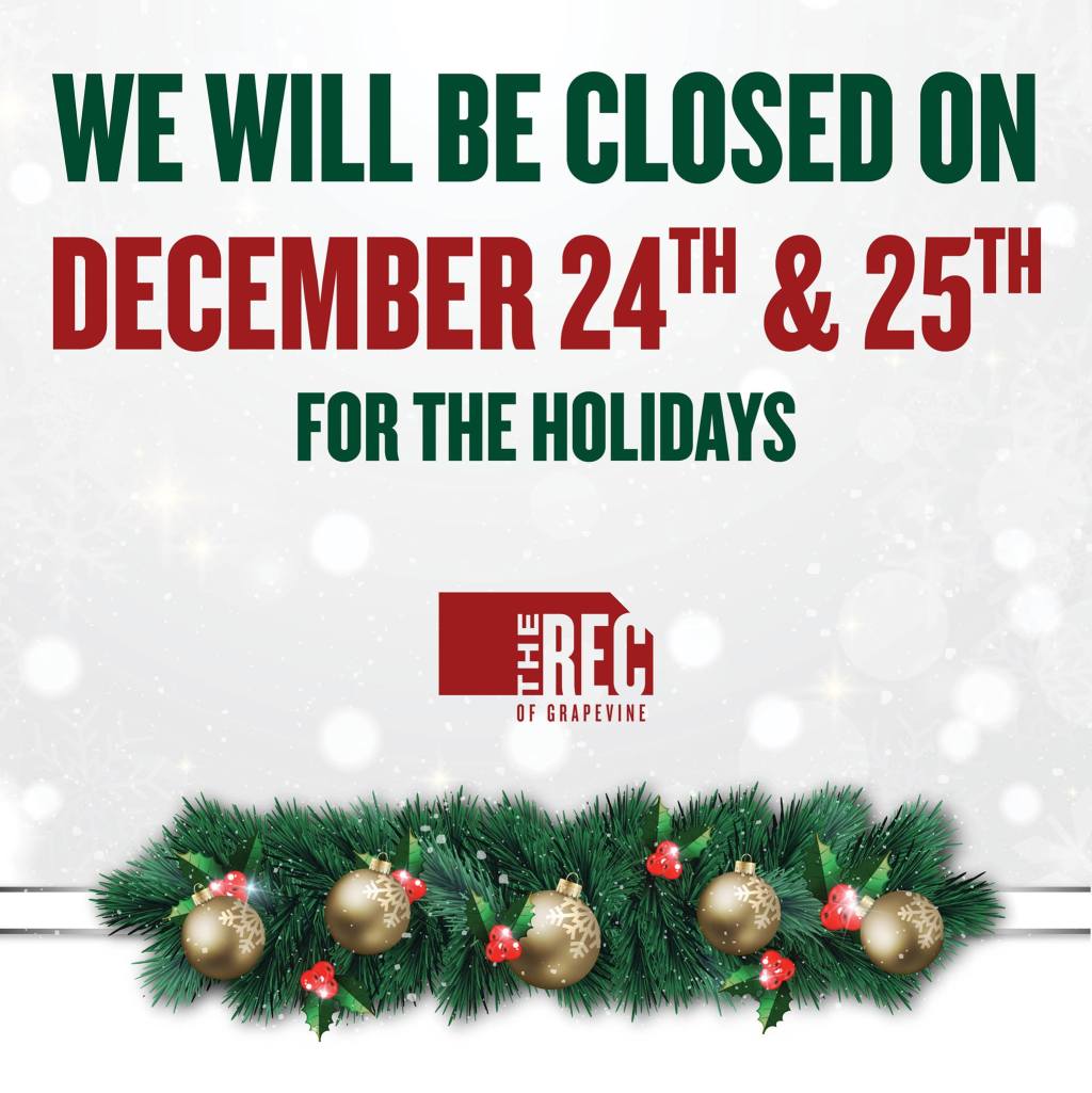 PearlandSource's tweet photo. The REC to close on December 24 and 25 https://t.co/6DBKMT3KuP https://t.co/DHHto92PrK