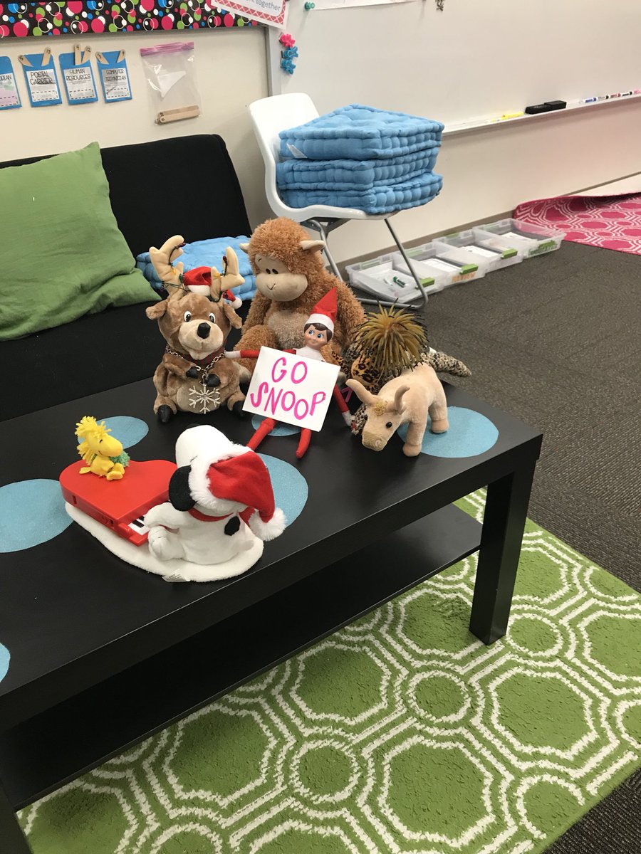 Elfis was a little naughty and snuck out to a Snoop Day concert! <a href="/RidgeviewKISD/">Ridgeview Elementary</a>