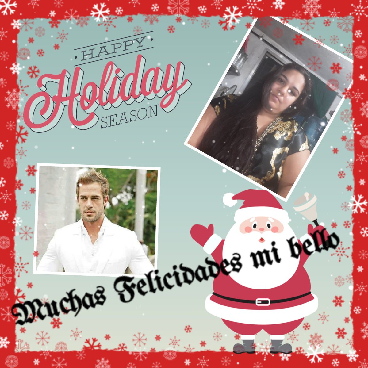 Que en estas fiestas la pases muy bien en familia te deseamos tus  <a href="/fanEnamoradaARG/">FansEnamorada🇦🇷</a> mi bello cubano <a href="/willylevy29/">William Levy</a> <a href="/fanEnamoradaARG/">FansEnamorada🇦🇷</a> #TeLlevoEnMiCorazonWL