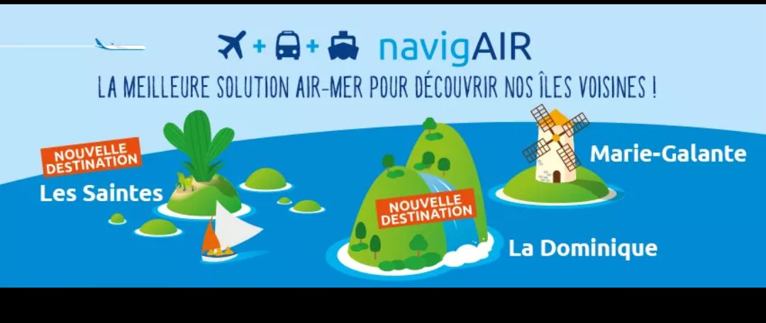 Un élan commercial nouveau pour la CTM DEHER symbolisé par la signature du contrat   NavigAIR avec AIR CARAIBES

CTM DEHER et AIR CARAIBES la solution à vos voyages