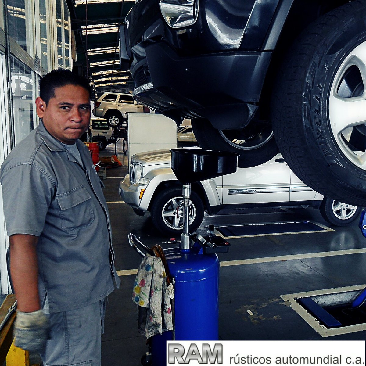 RusticosAM's tweet image. Un taller equipado con todo lo que su automóvil necesita para estar al día y recibir el mantenimiento que merece. Solo en #RusticosAutoMundial