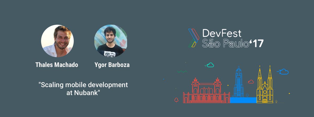 GDGSaoPaulo's tweet photo. No #devfestSP17 você vai ver como o Nubank escalou o desenvolvimento Mobile para construir um dos produtos mais fantásticos do país! https://t.co/EH8sWaUKRZ  #vemGalera https://t.co/H6pfOaHFrh