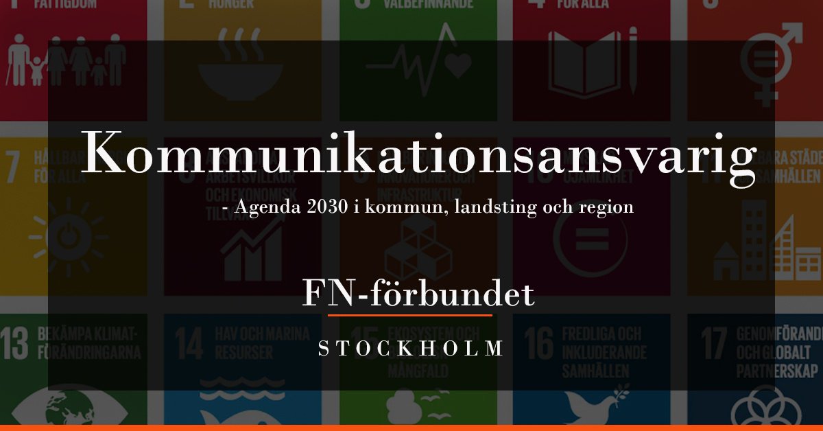 KIMMRekrytering's tweet photo. Kommunikationsansvarig-Agenda 2030 i kommun, landsting och region - Kimm https://t.co/ytS5wVAK09 by @kimmrekrytering https://t.co/HOXCIeFEBT
