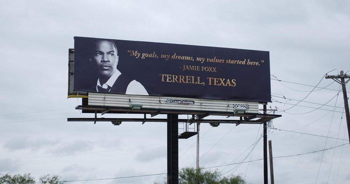 Happy birthday to Oscar winner and Terrell, TX native Jamie Foxx! 