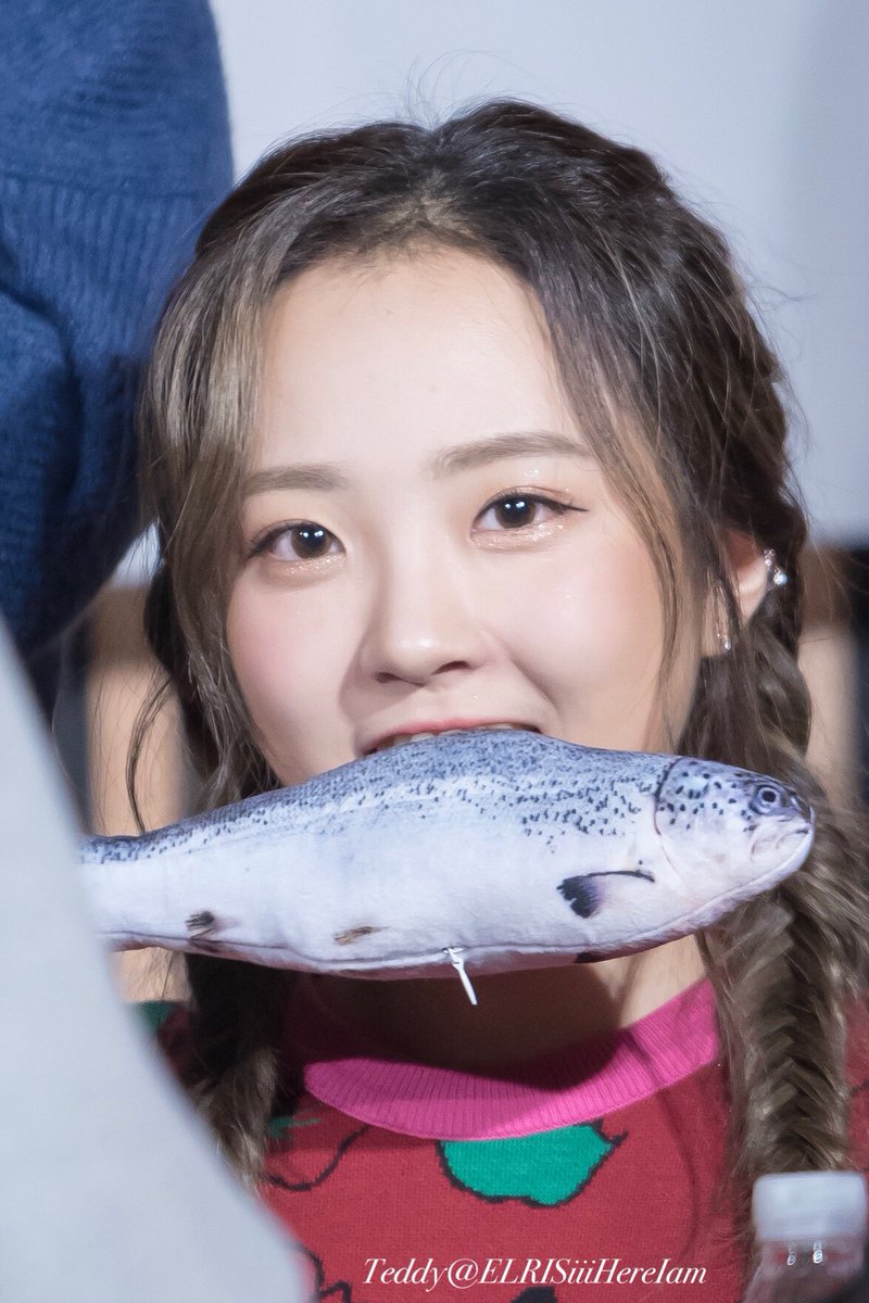 ELRISiiiHereIam's tweet photo. お魚くわえたヘソニが🎶
かわいい〜ね🤣
171105 ELRIS 일산 팬사인회 @우경아트홀
#ELRIS #엘리스 #エリス
#Color_Crush #POWPOW
#후너스 #HUNUS
#혜성 #Hyeseong #ヘソン #양혜선
@HUNUS_ELRIS https://t.co/FkXkkZYUIg