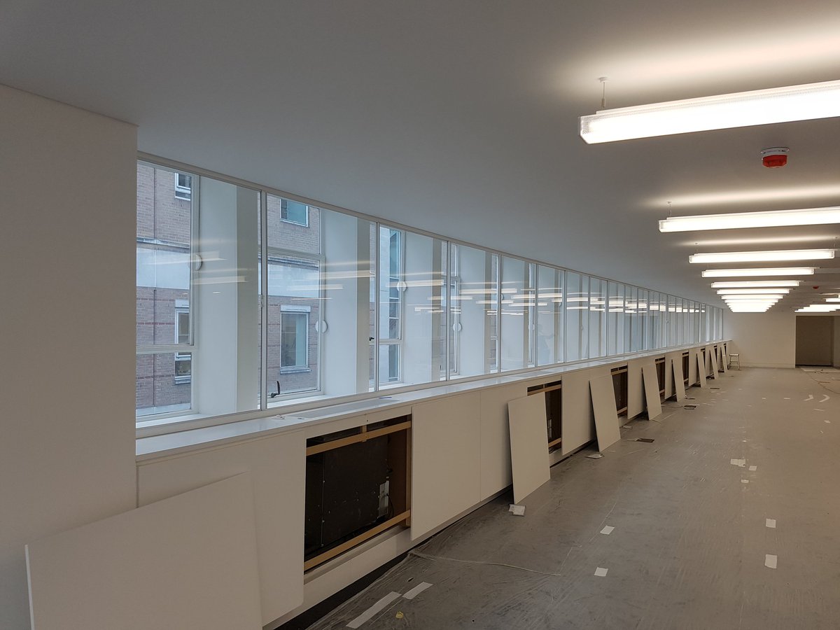 sesecondary's tweet photo. Here we have it 27 meter continuous run of sliding windows well done to all involved whatever the project give us a call 02035386730 https://t.co/PMng5uypeW
