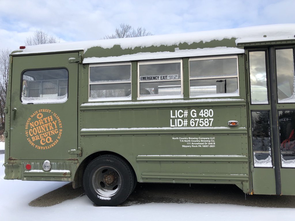 It’s never too early for good beer! Checking out <a href="/ncbrewingco/">NorthCountryBrewingCo.</a> canning/brewery this morning.