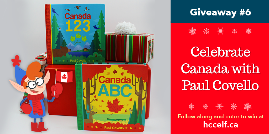 HarperCollinsCa's tweet photo. Day #6: Oh, Canada! Enter to win @paulcovello's bestselling board books #Canada123 and #CanadaABC. They're perfect for young readers (and a great way to celebrate #Canada150!) https://t.co/xSmiEVezgR #HCCElf https://t.co/Ms4dE22hvI