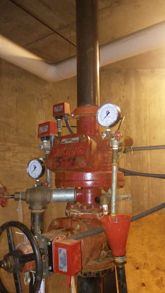 SuppressionTech's tweet image. 5 year inspections dry pipe systems. Our employees are experienced in all aspects of the fire protection industry which makes us very helpful to many fire sprinkler companies who are needing help.