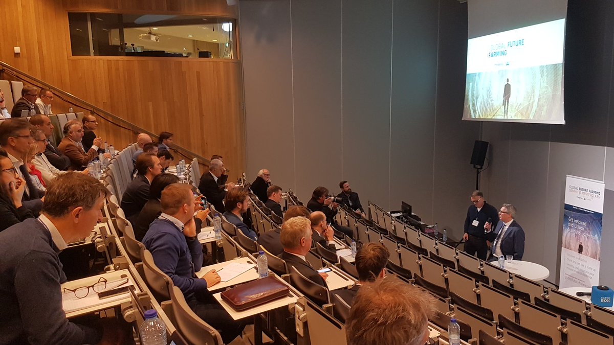 sourceinst's tweet photo. We had a great time helping out with the @WUR &amp; @Proagrica Future Farming Summit - opened more than a few doors to practical tech! Thanks everyone https://t.co/1qAIpIuAUz