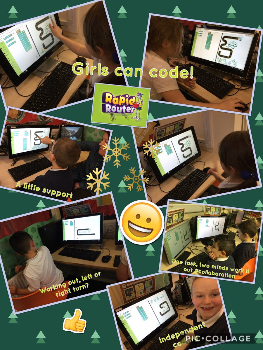 mel_4nie's tweet image. See bit.ly/2Cc4Wu7 for some amazing 🎄 coding.  Year3 are super 🌟 coders using @codeforlifeuk #rapidrouter #WCPSedu