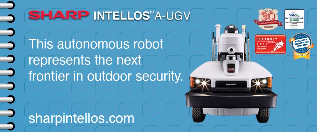 AliceDi's tweet image. The next frontier in outdoor #Security. The next frontier in &quot;peace of mind&quot;. Learn more about our #SharpINTELLOS A-UGV at sharpintellos.com.