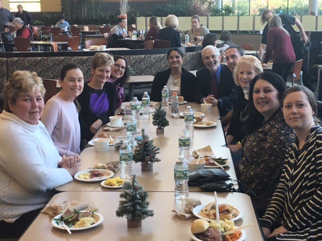 andrewdreyfus's tweet photo. Always enjoy spending time with colleagues @BCBSMA at our annual Town Hall and Holiday Lunch #BlueCrew https://t.co/GdS6Skf83z