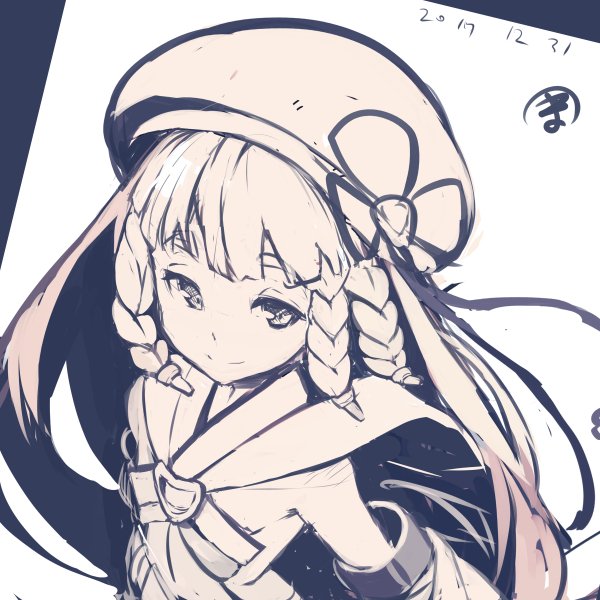 #深夜のひっそり落書き
今日は色紙のアタリです。
これでとりあえずリクエストいただいた色紙のアタリは終了です!
調整しつつ清書しなければ。
あとは宣伝用のとラスティナのアタリが微妙なので時間が有ったら修正使用と思ってます。
ps:最近やたらと寒いですね_ _