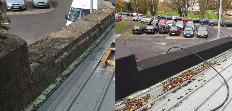 LaydexLtd's tweet photo. Another successful project, Titan Roofing! Asbestos Roof on UCD Boating House was replaced and sealed with #RESITRIX Waterproofing Membrane. More pictures and detailed information: https://t.co/uP3e6Ov9B7 #laydex #roofing #roof #ireland https://t.co/dt3x8QdZ5L