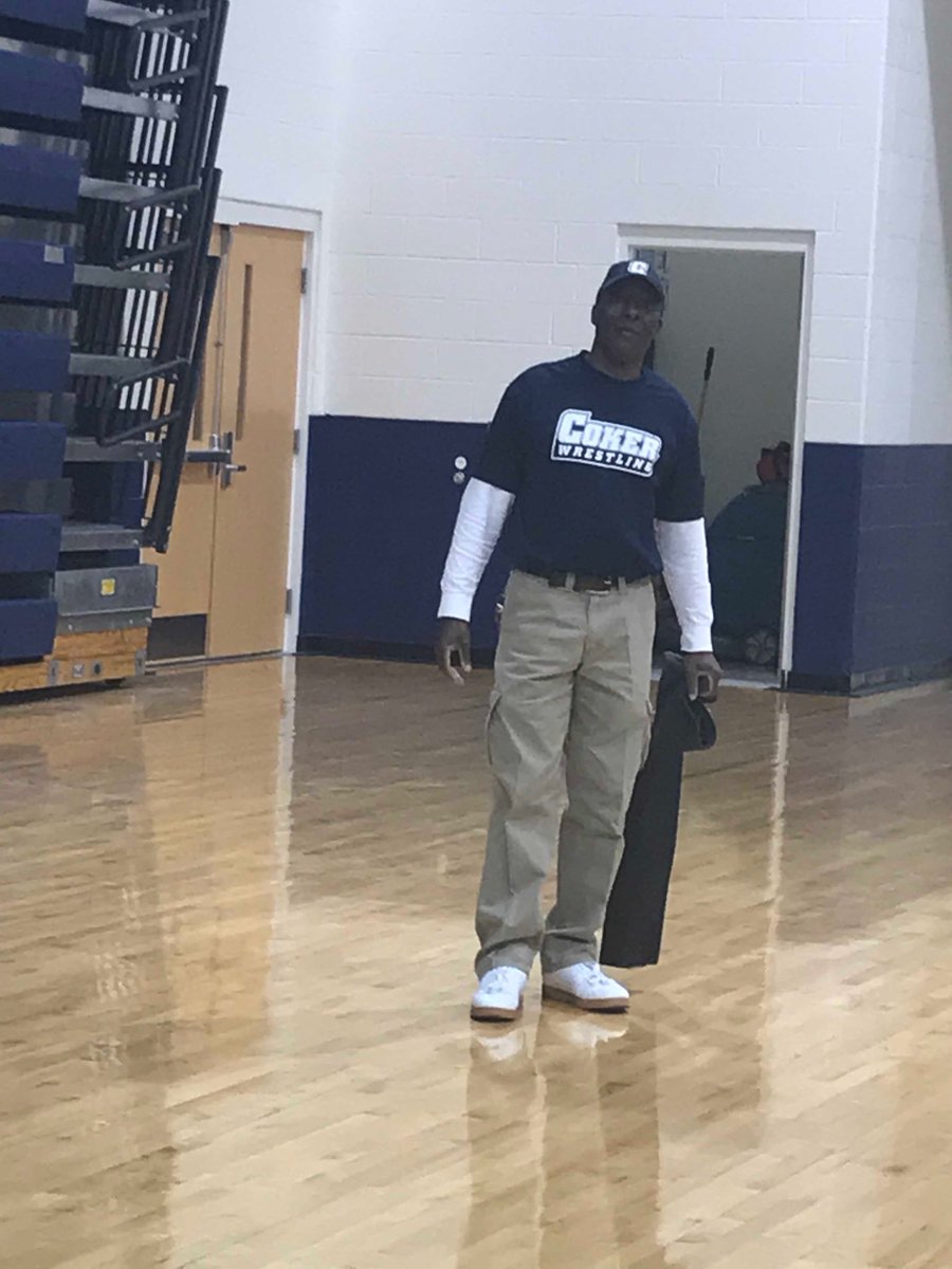 Herb is repping wrestling for tonight!