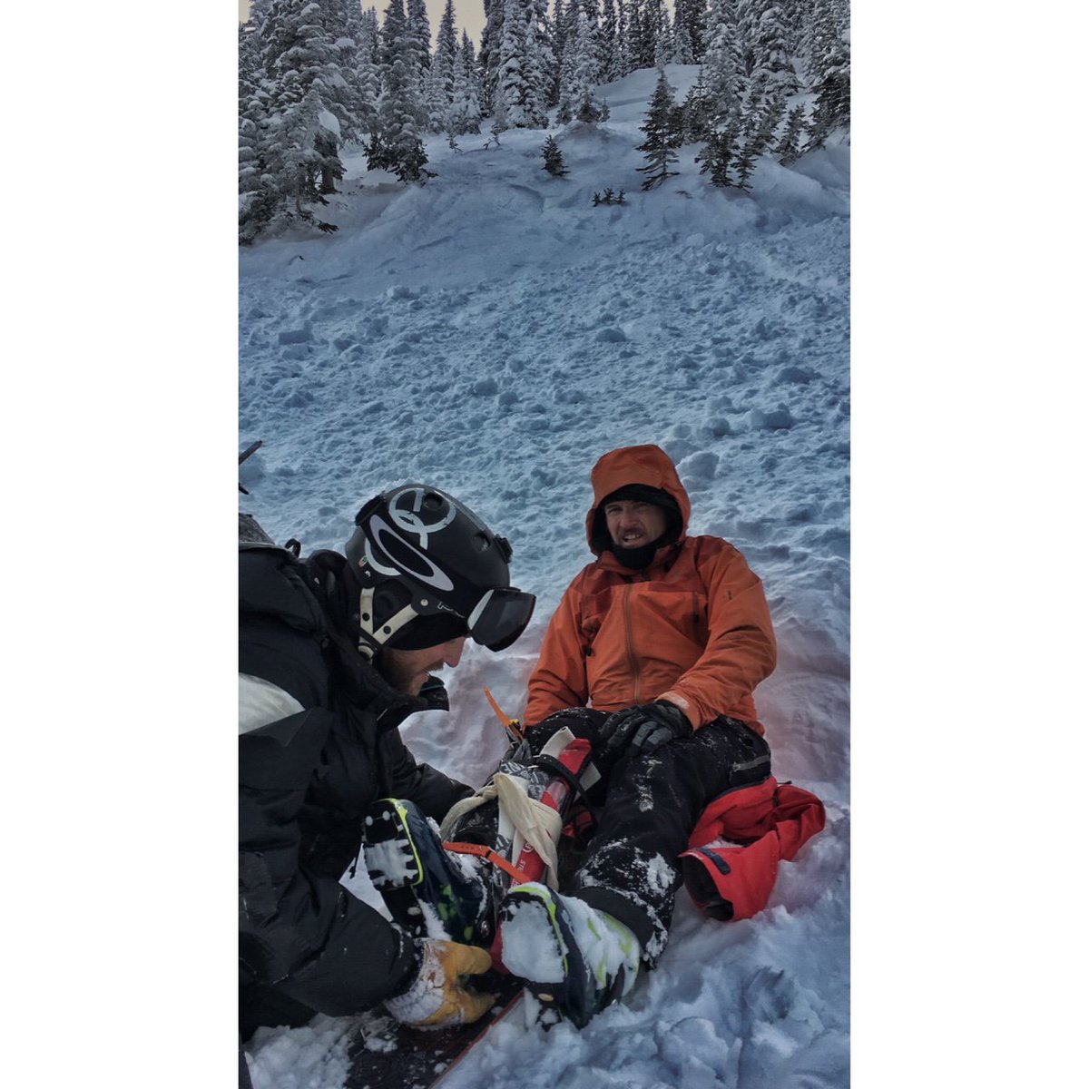 AvalancheSafety's tweet photo. Today is the final day of @TetonGravity #IPRW2017 where pro riders are practicing for real #avalancherescue situations. BCA encourages all #backcountry users to practice, practice, practice. https://t.co/w2anfX83xo photos: @colterjh #avalanchesafety #sendandreturn https://t.co/FoUtlvMqJy