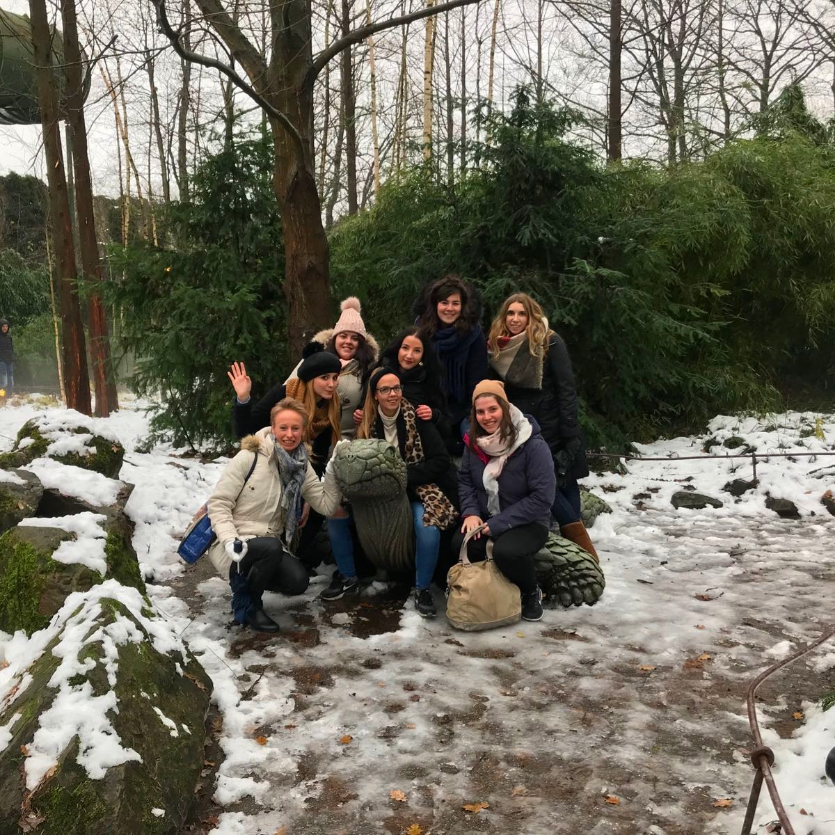 Had a blast with these lovely #hkmambassadors! 🎀 #hunkemollerxmas #efteling