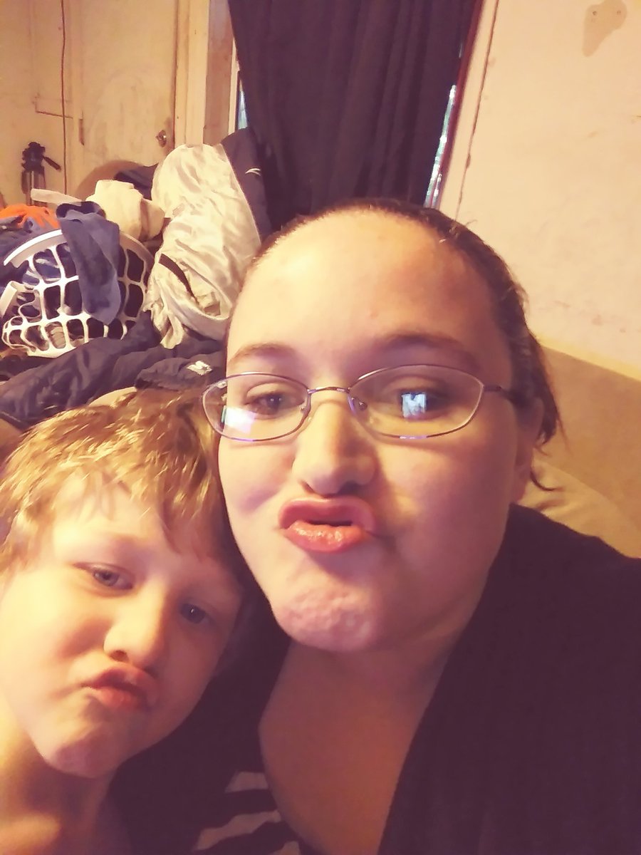 ExperimentzeroX's tweet image. Okay so. I'm super sorry I have not been streaming lately. I got a new job and its pretty exhausting mentally. Im still getting settled but I'm pretty sure that I will be streaming soon.  Heres a pic of me and my youngest son making faces at the camera. I look ridiculous. Enjoy.