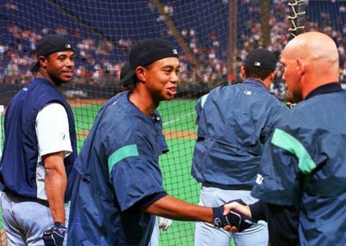 ken griffey jr batting practice