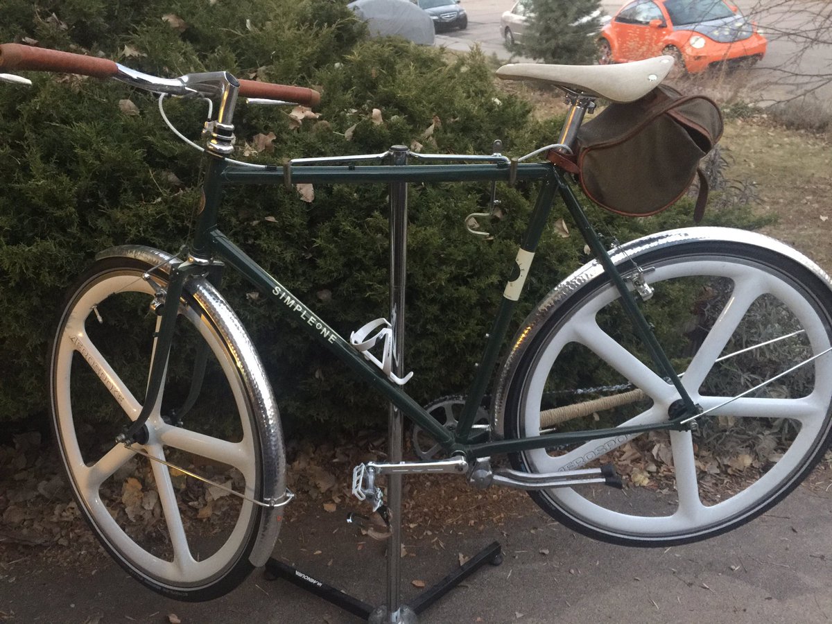 imbilltucker's tweet photo. It's winter bike to work day. Another holiday in Fort Collins.. I love #fcbikes https://t.co/uk2CBtIjpc