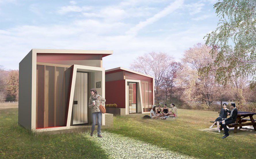 inhabitat's tweet image. San Jose city council approves tiny home village for homeless: 
bit.ly/2AUeIk0

#humanitariandesign #homeless #tinyhomevillage