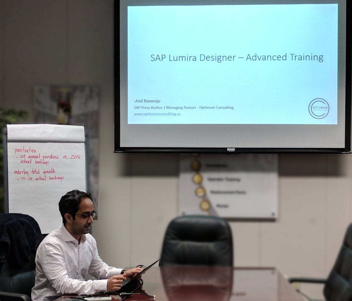 Optimum_C's tweet photo. @anilbavaraju is all set for hands-on training on building some amazing dashboards with #SAPLumira 2.0 
https://t.co/u3tvA0c3Lo https://t.co/G7XI6tG1rV