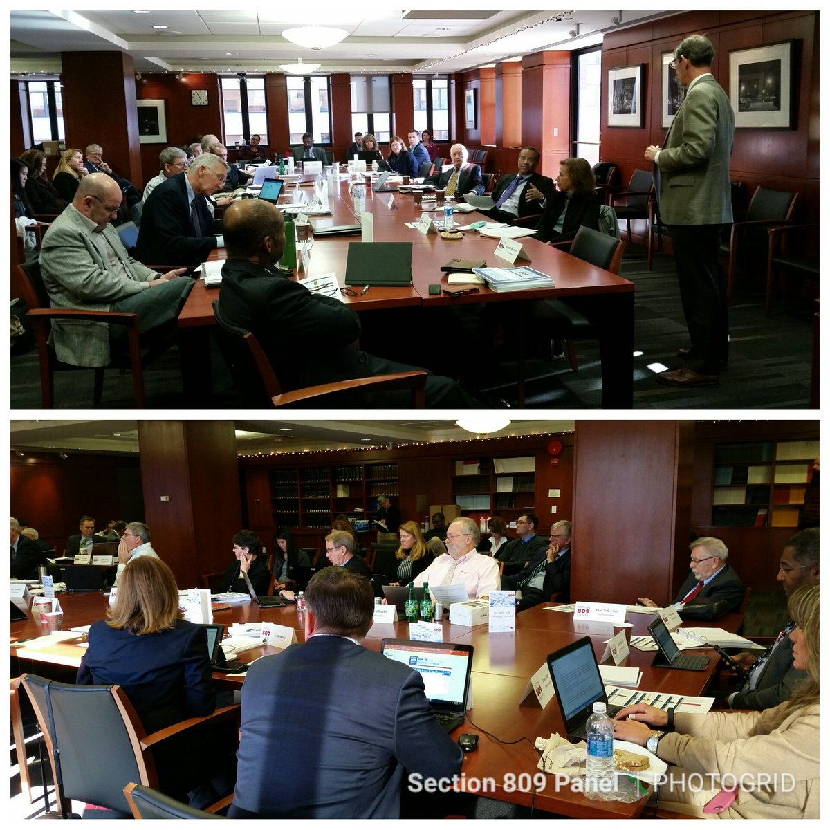 Section809Panel's tweet photo. Day 2 of the December #section809panel meeting! Our agenda includes streamlined #procurement process and updates on our team's progress: FAR, IT, #Workforce, #Budget, Commercial Items, Barriers to Entry, CAS, & Title 10 Reorganization. #acquisition https://t.co/48ybDGneJk