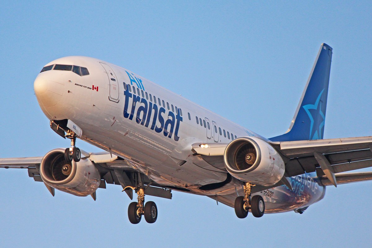 AirplanesAbout's tweet image. C-FYQO: Air Transat Boeing 737-800 (Originally With Ryanair) - came to AT via the now defunct CanJet - more images and info: bit.ly/2CcX9vO #airtransat #ryanair #canjet #Boeing737 #b738 #toronto #yyz