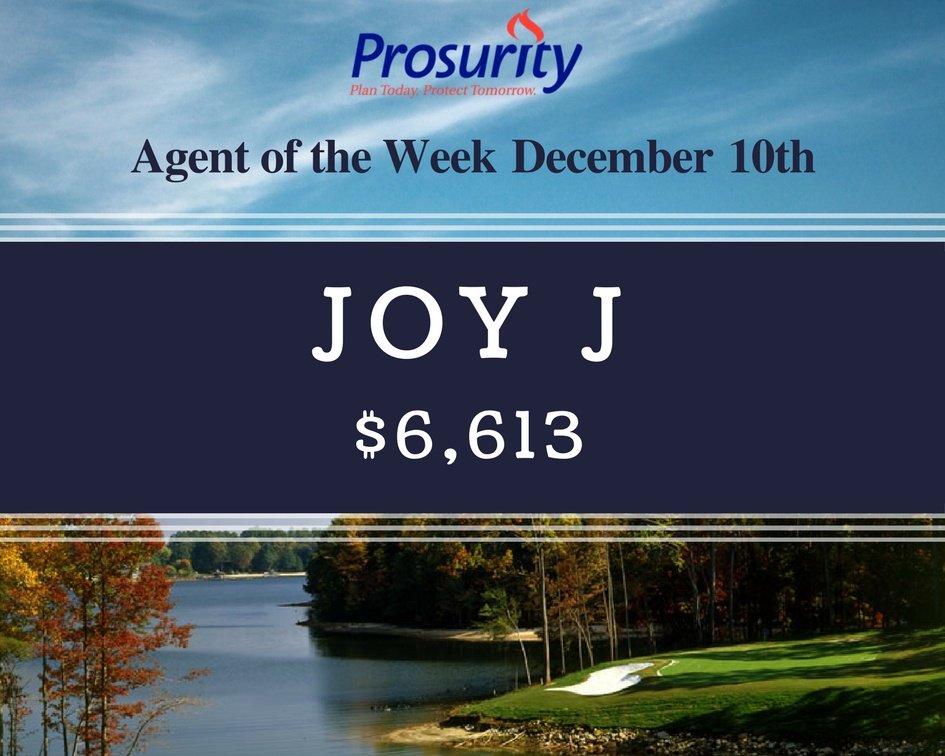 Prosurity's tweet image. Joy couldn't come to our Christmas Party, she was too busy selling policies!!